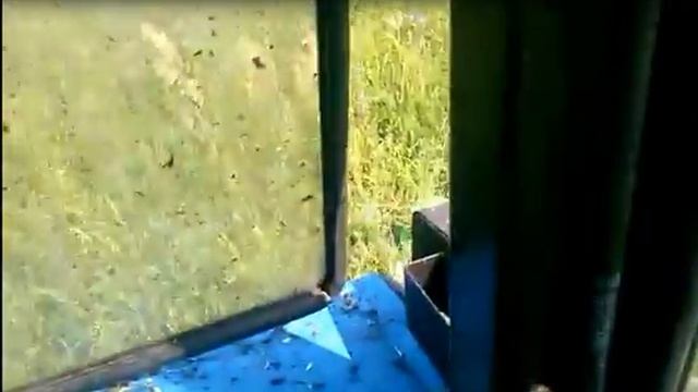 Первый запуск роторной косилки КРН-2.1 смотреть онлайн