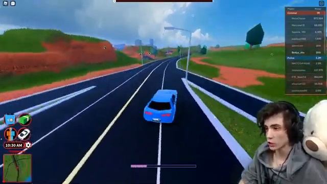 Бодя играет побег из тюрьмы Роблокс! смотреть онлайн