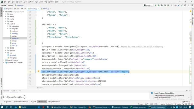 30 Django E Commerce Product Attributes Variants Amazon style Size Color #1 [English] смотреть онлайн