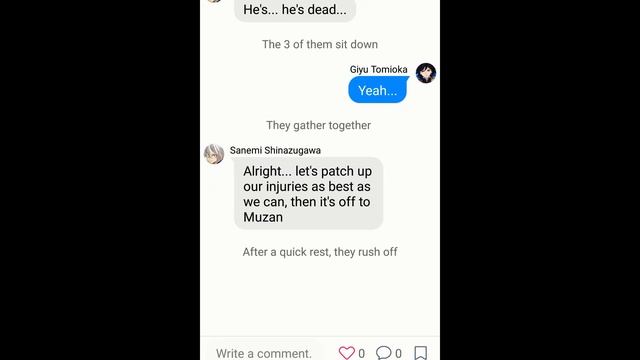 Demon Slayer texting stories: Love is tough part 12: Redemption(2) смотреть онлайн