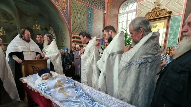 28 июня отпевание протоиерея Игоря Секачёва в Кафедральном соборе г. Павлово смотреть онлайн