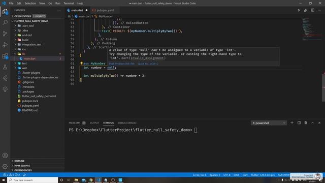 [4K] FLUTTER 2 - 08. Prepare for Dart & Flutter Null Safety смотреть онлайн