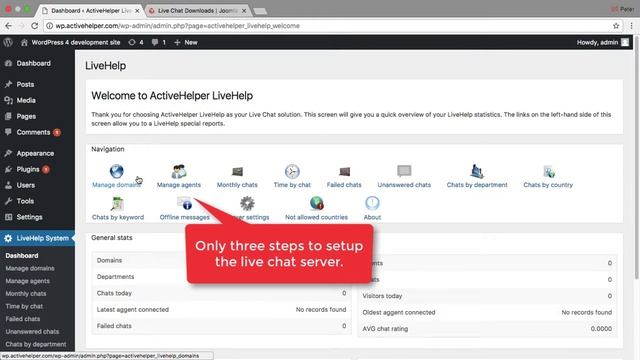 ActiveHelper Live Chat Plugin Setup for Wordpress 4.7 смотреть онлайн