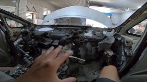 Toyota Estima.Как САМОСТОЯТЕЛЬНО сделать ПЕЧКУ