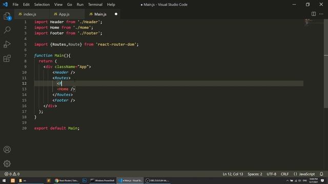 Learning Management System in Django ReactJs #12|Create Single Page App with React Router DOM смотреть онлайн
