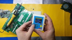 RLC-метр или чем проверить неисправный конденсатор, многофункциональный тестер Т7.