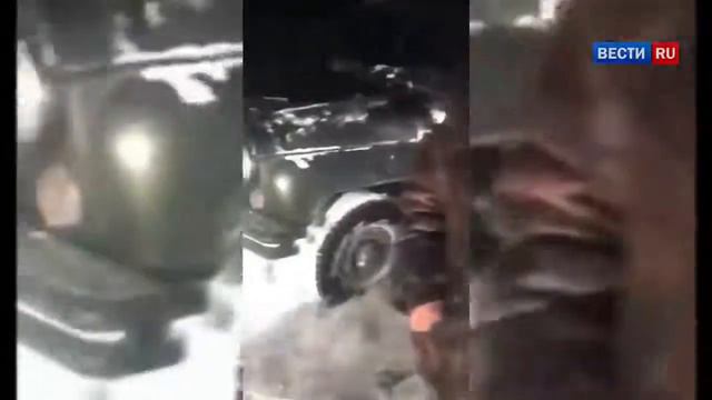 Офицеры Таманской дивизии выбросили кабана из УАЗа, уходя от полицейской погони! смотреть онлайн