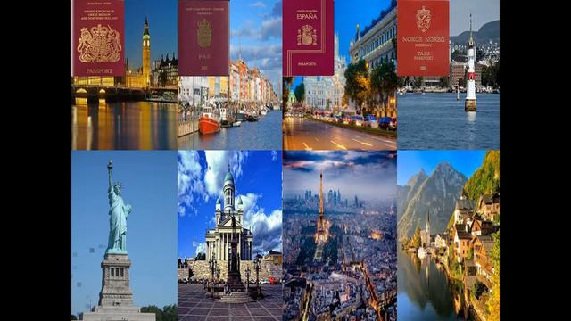 ТОП Самых влиятельных паспортов мира + России и Украины смотреть онлайн