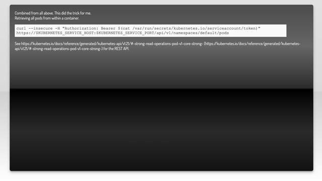 How to run kubectl commands inside a container? смотреть онлайн