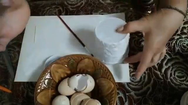 Лучший досуговый проект «Яичный кракелюр в декупаже» - мастер-класс.