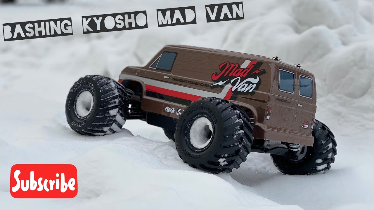Bashing Kyosho Mad Van - на что готов этот ВАГОНЧИК?! | poritor rc смотреть онлайн
