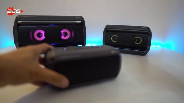 Review altavoces bluetooth LG XBOOM Go PK7, PK5, PK3 de gama alta. смотреть онлайн