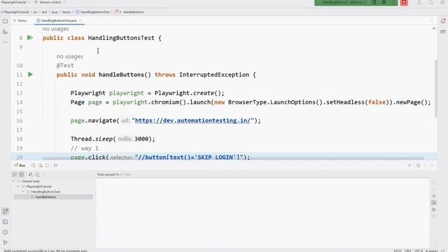 #16 How to Click Buttons in Playwright | Handling Buttons in Playwright смотреть онлайн