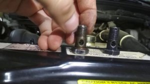 Volvo XC90 2.5T замена клапана ВКГ (Banjo Bolt)