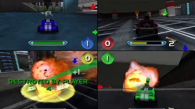 San Francisco Rush 2049 - 4 Player Battle Mode смотреть онлайн