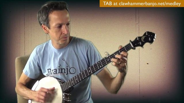 Clawhammer Banjo - Tune (and Tab) of the Week: Steve Martin's "Clawhammer Medley" смотреть онлайн