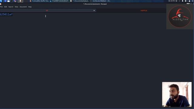 Buffer overflow attack series #8 (Learn ethical hacking)- By Bhupendra. algorithm security channel смотреть онлайн