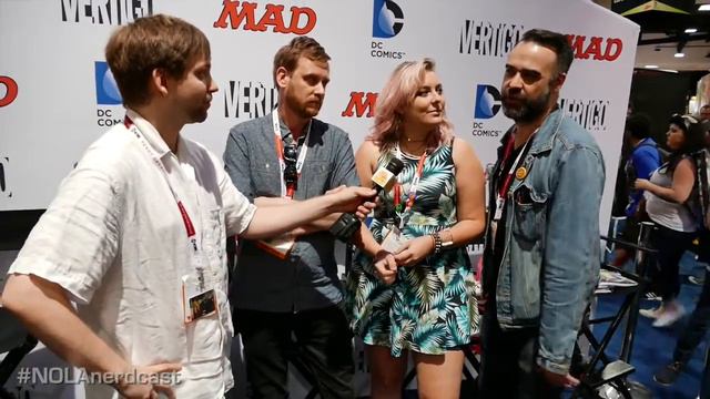 NOLAnerdcast SDCC 2015 Batgirl Creative Team Babs Tarr, Brendan Fletcher, Cameron Stewart смотреть онлайн