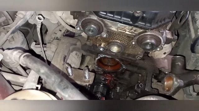 Замена ремня грм и помпы на киа спектра. смотреть онлайн