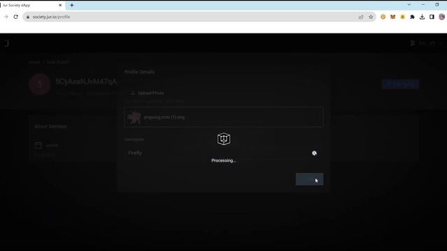 Society dApp - Update Profile Info смотреть онлайн