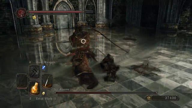 Dark Souls 2 Sir Alonne The Samurai duel смотреть онлайн