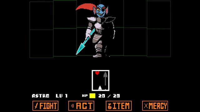 Undertale Colored Sprites Mod - Undyne No Hit смотреть онлайн