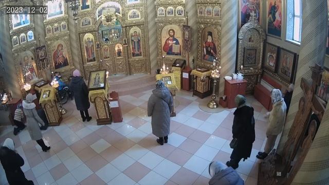 02.12. субота 08-00 Божественна Літургія. смотреть онлайн