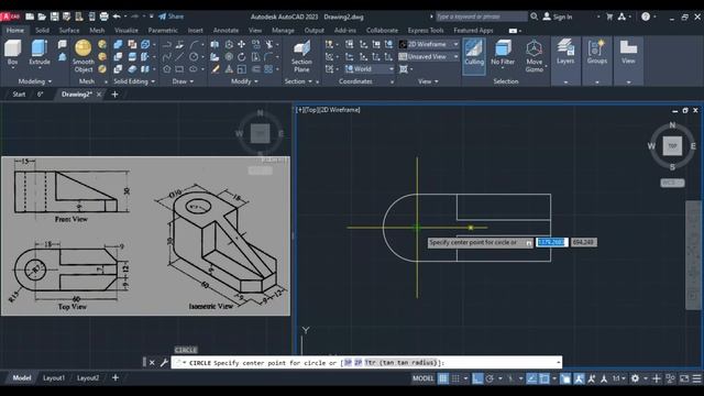 AutoCAD 2023 3D Tutorial for Beginners || AutoCAD 2D to 3D convert || AutoCAD 2023 Tutorial | Part смотреть онлайн