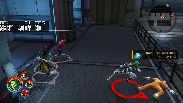 Ryujinx 1.0.7022 2xIR | Marvel Ultimate Alliance 3 (60fps Mod) Gameplay