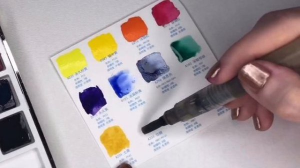 Обзор красивой акварели Paul Rubens | Paul Rubens watercolor review