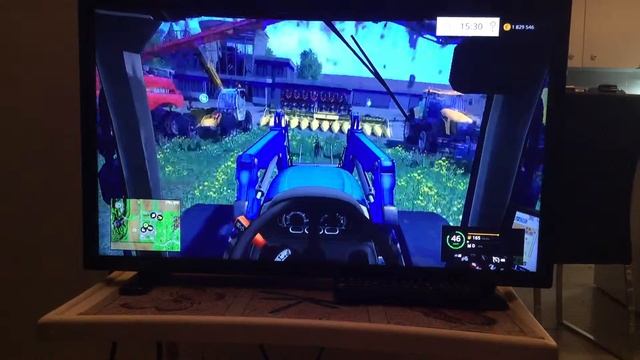 Tracteur sur le toit du shop vue interrieure смотреть онлайн