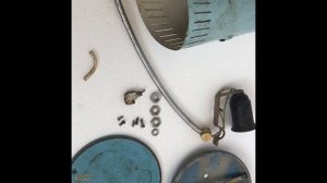 Реставрация старой настольной лампы 1969 года. Restoration of an old 1969 table lamp