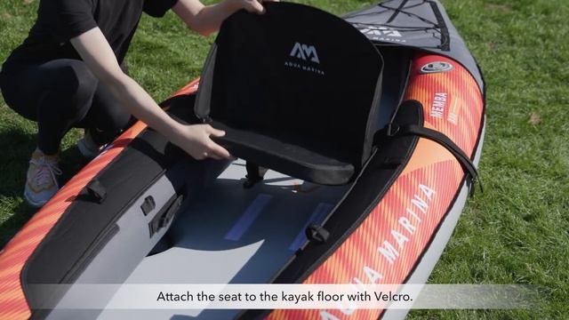 How to Inflate & Pack your Aqua Marina MEMBA Kayak смотреть онлайн