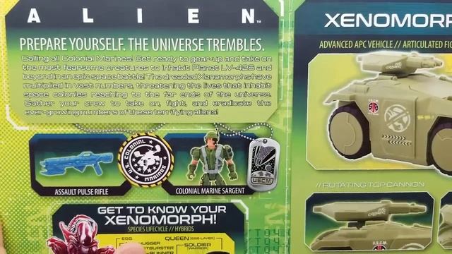 Unboxing ALIEN XENOMORPH ATTACK Complete Set of Walmart Exclusive action figures! смотреть онлайн
