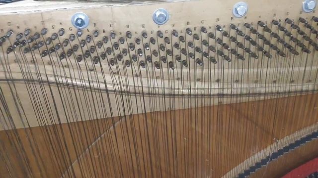 Метод укрепления строя и проблемы мензуры в старинных пианино смотреть онлайн