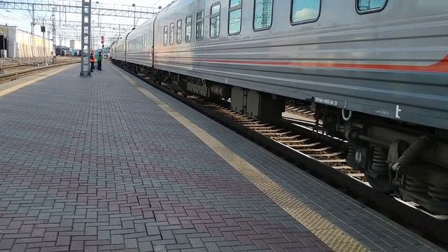 Отправление поезда «Россия» Владивосток — Москва смотреть онлайн
