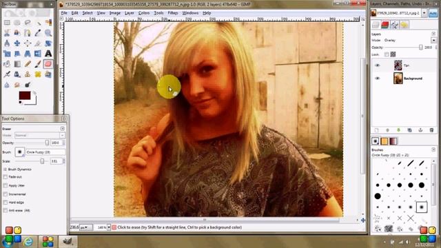 How To: Body Tan Using Gimp