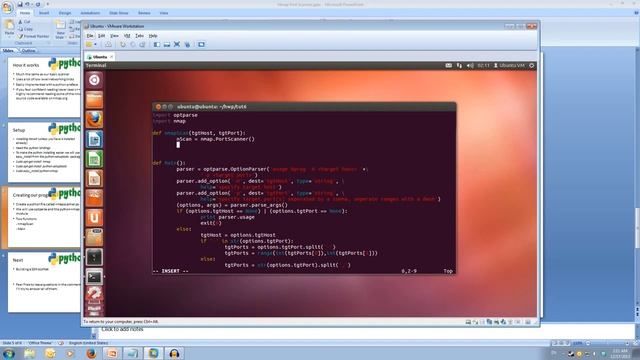 Hacking With Python & NMAP Port Scanner смотреть онлайн