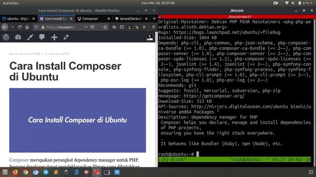 Install Composer di Ubuntu 18.04 смотреть онлайн