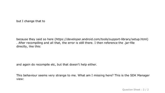 Android : Android Studio and android.support.v4.app.Fragment: cannot resolve symbol смотреть онлайн