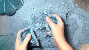 Blue Pedal & Quilted Pillow Crush | Oddly Satisfying | ASMR | Sleep Aid