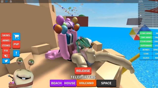 Мои руки - Лапша в роблокс!! ? Симулятор длинных рук в Roblox смотреть онлайн