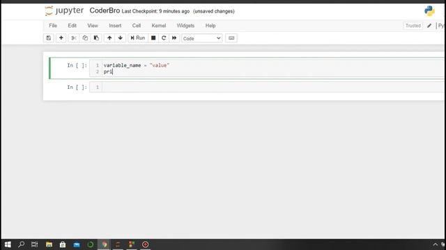 How to declare string in a variable in python 3 | variable initialization смотреть онлайн