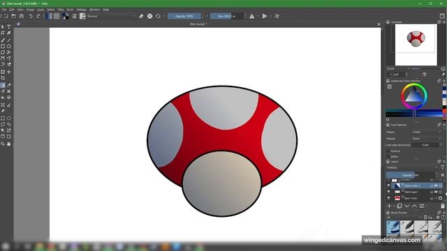 How to Use KRITA - Digital Art Tutorial for Beginners смотреть онлайн