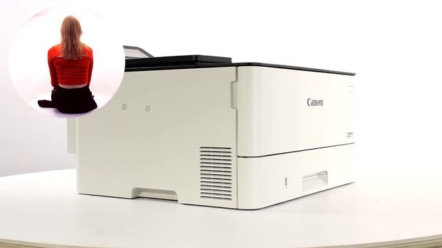 Интересное видео в Nix Москва про принтер Canon i-SENSYS LBP233dw белый, черный в НИКС