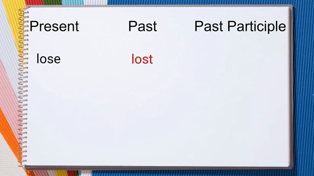 Irregular Verbs Past Simple and Past Participle of the verbs are the same смотреть онлайн