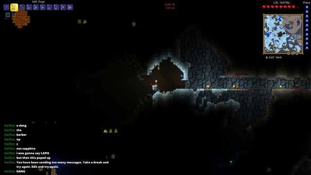 Terraria! Messing with Dyes and waiting for King Slime! смотреть онлайн