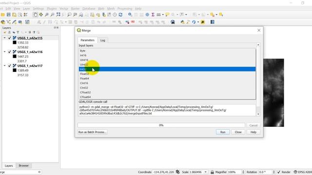 Merge Raster Layers in QGIS (Create a Raster Mosaic) смотреть онлайн