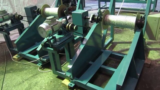 winding rope machine(машина намотки шнура) MNSh-16 смотреть онлайн