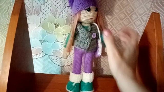 Вязанная кукла крючком смотреть онлайн